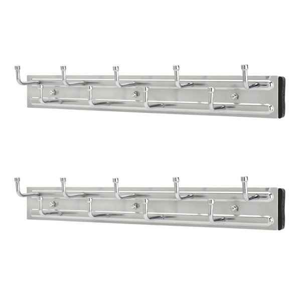 Pull out outlet belt rack